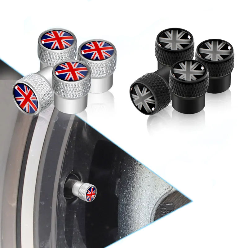 Car Accessories Uk - 4 шт./компл., металлический значок для автомобилей