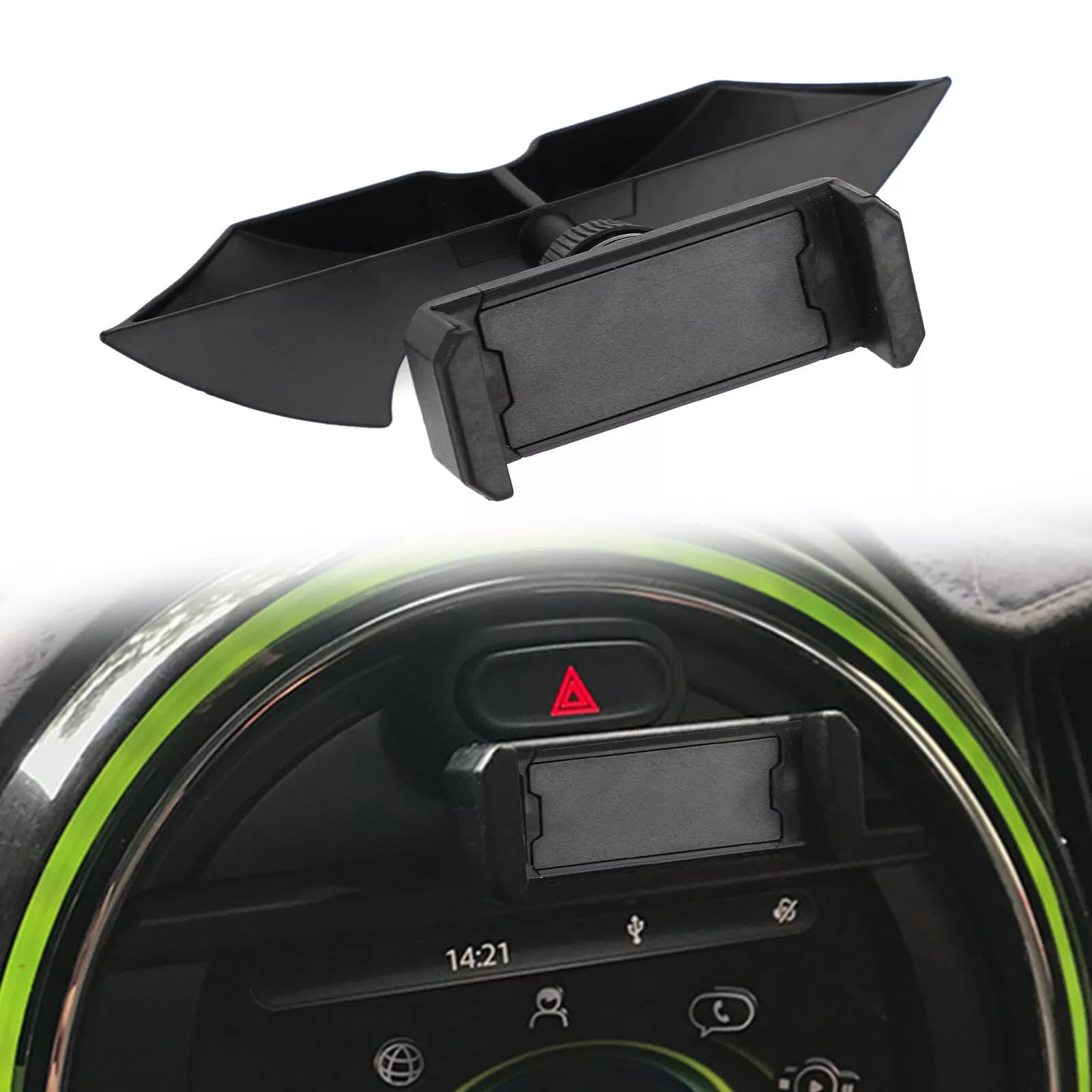 Car Accessories Uk - Металлическая передняя подставка для телефона, универсальные