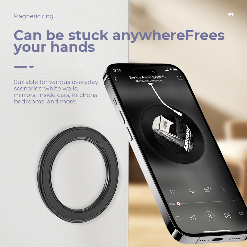 Car Phone Holder Magnetic - Сильное магнитное кольцо для телефона Magsafe,