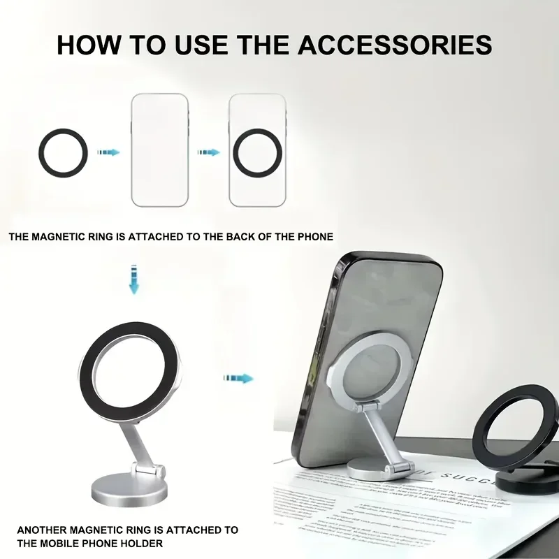 Цельнометаллическое крепление  – обзор и цена Car Phone Holder Magnetic