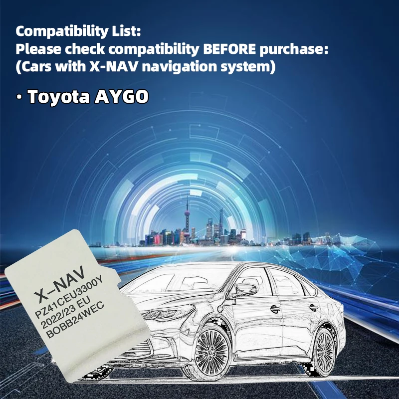 Для Toyota AYGO 2023 навигацио – обзор и цена Car Accessories Uk