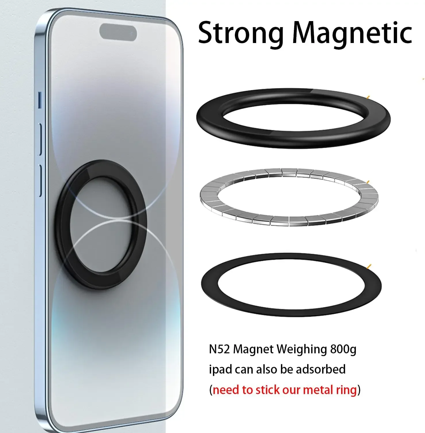Магнитный держатель MagSafe с  – обзор и цена Car Phone Holder Magnetic