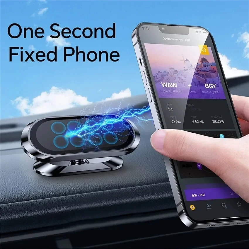 360 °   Магнитный держатель дл – обзор и цена Car Phone Holder Magnetic