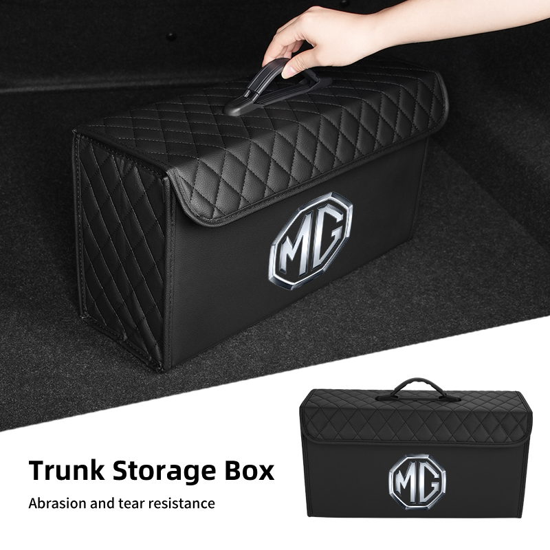 Кожаный органайзер для хранени – обзор и цена Car Trunk Organizer