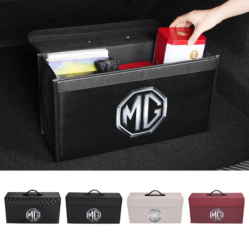 Кожаный органайзер для хранени – обзор и цена Car Trunk Organizer