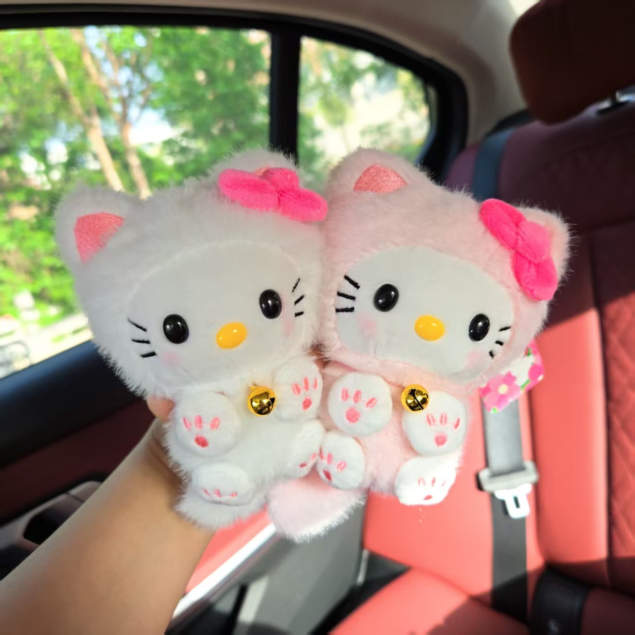 Милый кулон HelloKitty Bell Ca – обзор и цена Car Accessories Papar