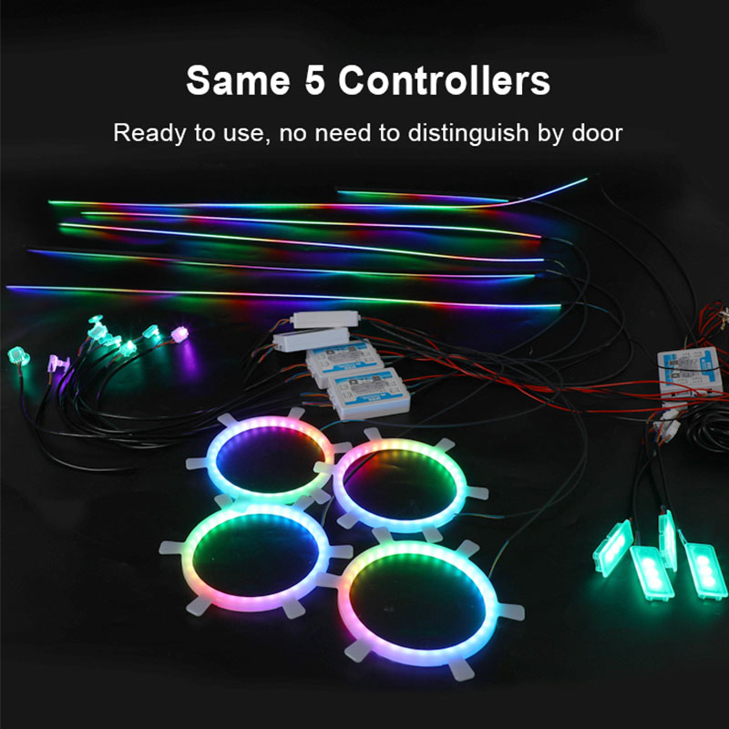 Заводской индивидуальный компл – обзор и цена Led Interior Ambient Light